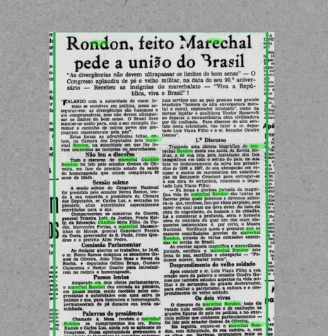 || Recorte do extinto jornal carioca 
