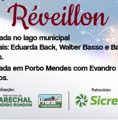 || Agenda programática do Réveillon 2020 de Marechal Cândido Rondon. 
Imagem: Acervo Projeto Memória Rondonense - FOTO 16 -