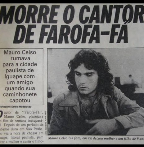 || Notícia da morte do artista Mauro Celso Semenzatto.
Imagem: Acervo Revistas Brasileiras Antigas/Facebook - FOTO 16 -