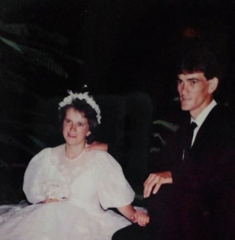 || Jovens rondonenses Janete Neumann e João Laske que se casaram em março de 1992.
Imagem: Acervo do casal - FOTO 9 -