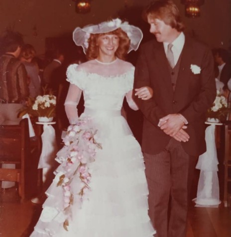 || Jovens rondonenses Margaret Krepsky e Sérgio Giordani que se casaram em maio de 1982.
Imagem: Acervo do casal - FOTO 8 - 