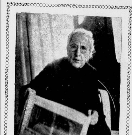 || Francisca de França Camargo em sua leitura diária de jornais.
Imagem: Acervo Biblioteca Nacional Digital - FOTO 3 -
