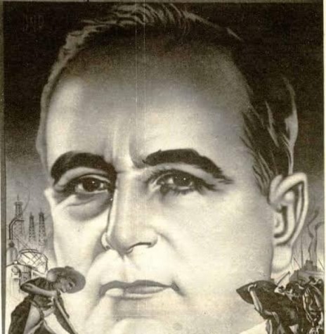 || Cartaz ufanista de Getúlio Vargas espalhado pelo País em vista a assinatura da CLT, em maio de 1943.
Imagem: Acervo Arquivo Nacional - FOTO 6 - 