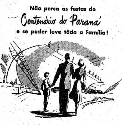 || Convite para a exposição internacional em Curitiba, em comemoração ao centenário do Paraná, em dezembro de 1953.
Imagem: Acervo Café com a Beth. blog - FOTO 20 - 