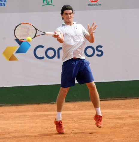 || Tenista rondonense  Thiago Wild  que conquistou seu primeiro ponto na ATP, em Anatalya, na Turquia, em abril de 
Imagem: Acervo DN Sul - FOTO 12 - 