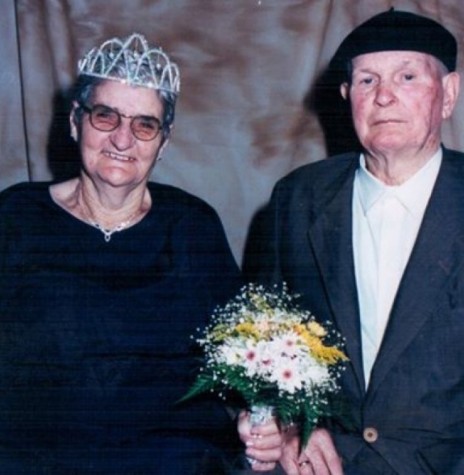 || Casal pioneiro do distrito rondonense  de Bom Jardim, Mathilde (Binsfeld) e Benno Lagemann, que comemoraram suas Bodas de Diamante (60) anos, em 20 de abril de 2000. Imagem: Acervo Claudete Lagemann – FOTO 11 -