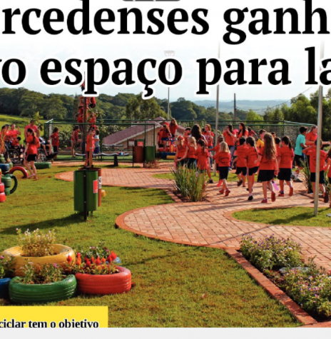 || Recorte do jornal O Presente apresentando a Praça 