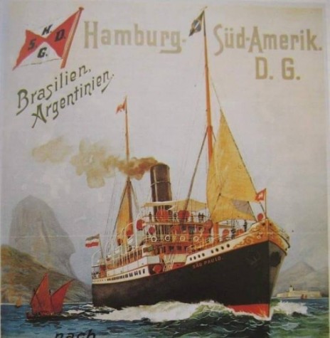 || Cartaz de propaganda estimulando os alemães a emigrarem para Santa Ctarina. 
Imagem: Acervo Memória Rondonens - FOTO 2 -
