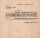 Correspondência de Willy Carlos Trentini para o Willy Barth -
 diretor da Maripá -
 solicitando a instalação de uma linha telefônica junto ao seu cartório. 