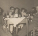 Alfredo Bausewein (e) e Gumercindo (Nego) Tonin, em baile no antigo Salão Wayhs. 
