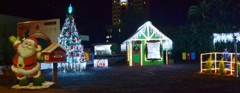 Vista geral da Casa do Papai Noel. 
Imagem: Acervo Imprensa PM-MCR
Crédito: Ademir Herrmann