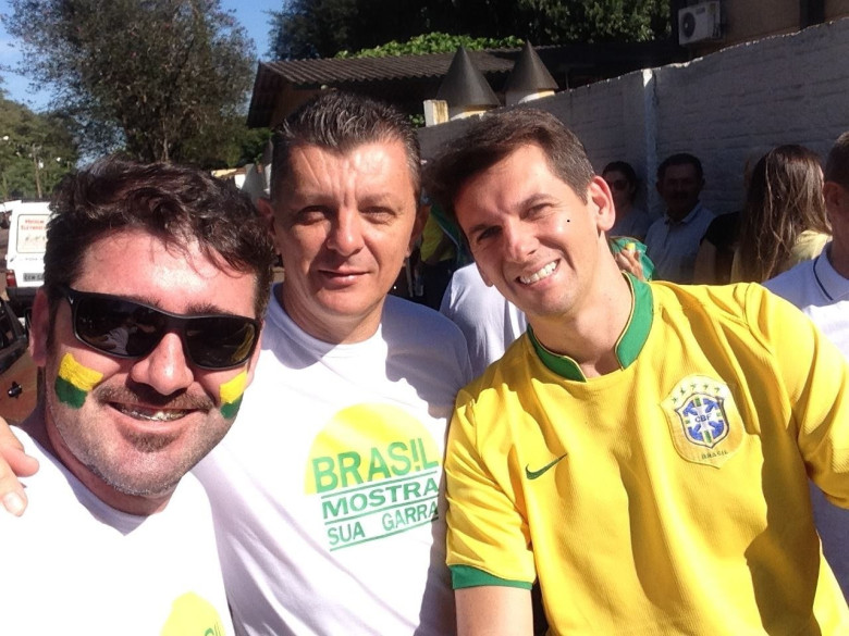 Empresários Paulo rodrigo Copetti, Beto Von Mühlen e Josué Maioli
Crédito: Eduardo Henrique Neuberger