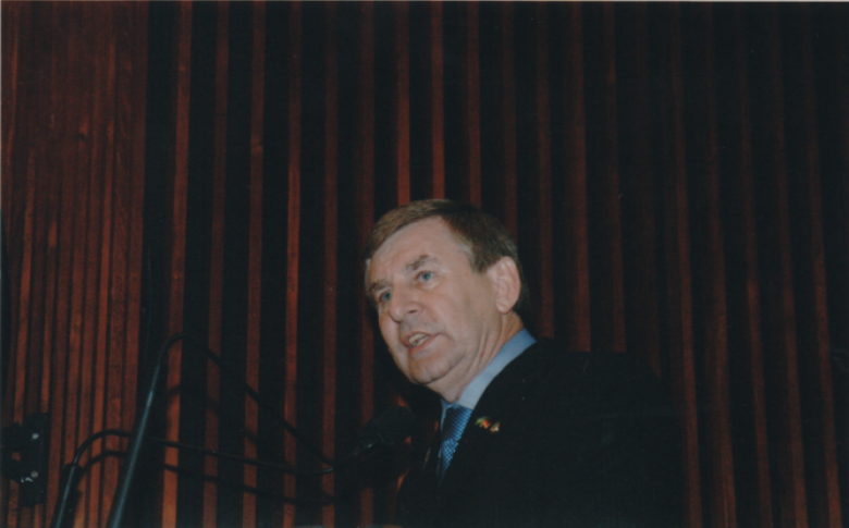 Deputado estadual Elio Lino Rusch, presidente da Comissão de Festejos dos 180 Anos da Imigração Alemã no Paraná. 