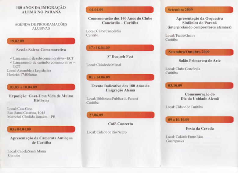 Agenda programática - página 2 . 