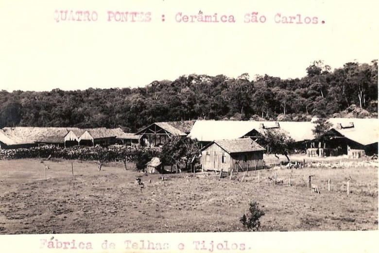 || Outra vista da Caerâmica São Carlos, em Quatro Pontes.