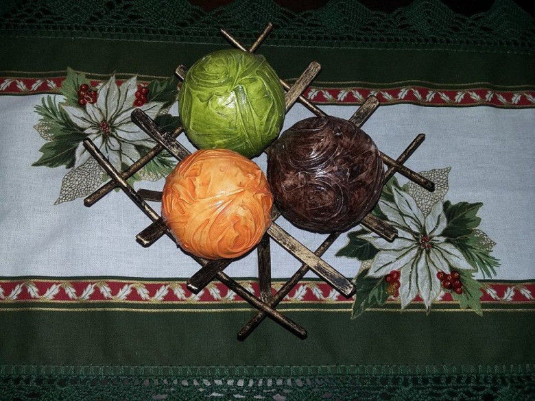 Outro detalhe da decoração natalina da professora Elise Schmitt. 
Imagem: Acervo idem 