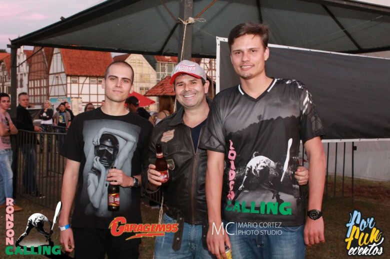 Lucas Cordova, Paulo Cordova e Édlei Deilor (promotor do evento)
