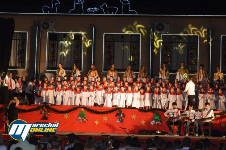 Apresentação no auto de Natal 