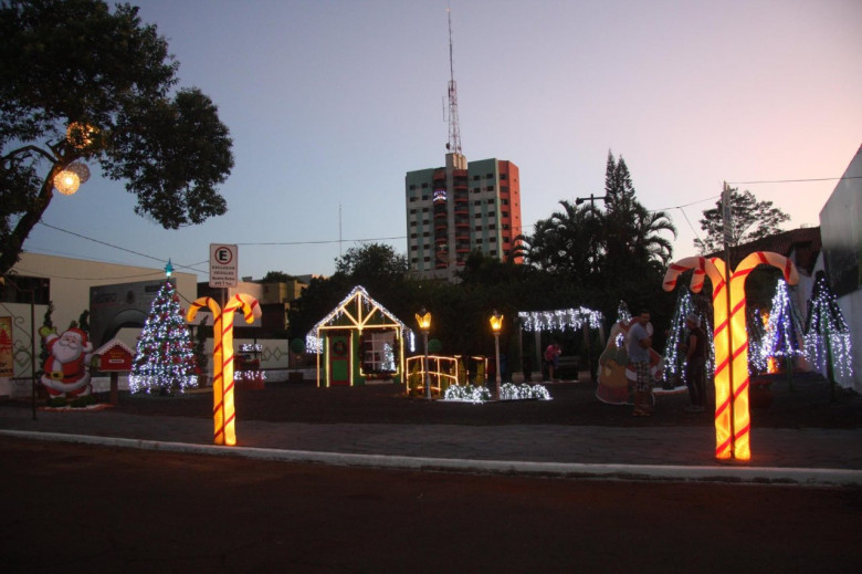 Mais uma visão geral da Casa do Papai Noel.
Imagem: Acervo Imprensa PM-MCR
Crédito: Ademir Herrmann