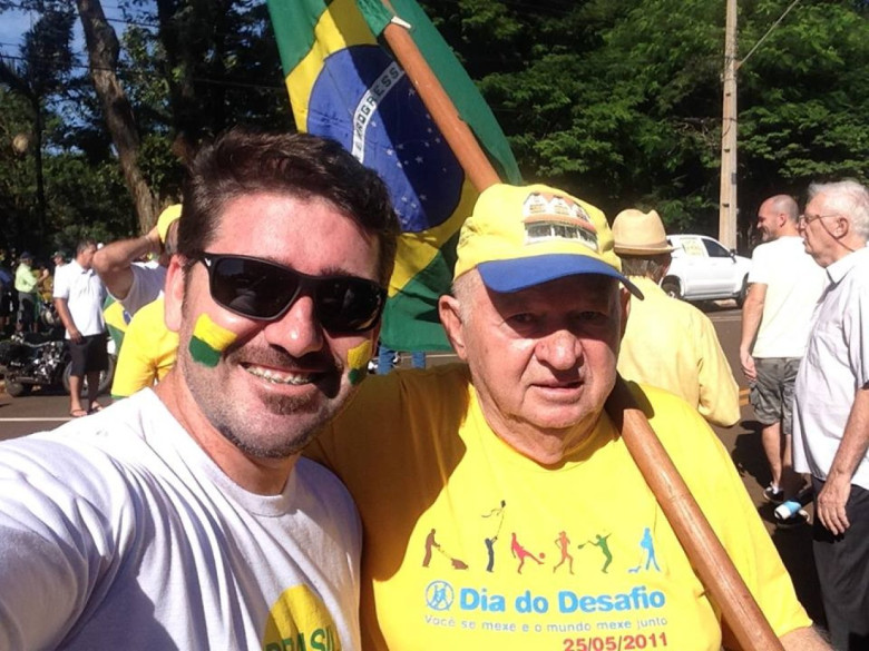 Empresários Paulo Rodrigo Copetti e Mauro Benvenho