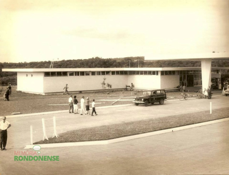 Aduana brasileira na Ponte da Amizade. 