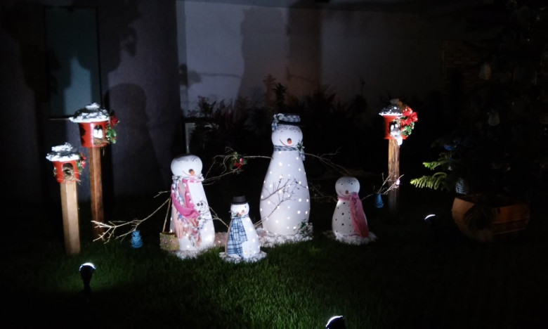 Decoração em residência localizada a Rua Minas Gerais. 
Imagem: Acervo Memória Rondonense
Crédito: Alex Sandro Viteck