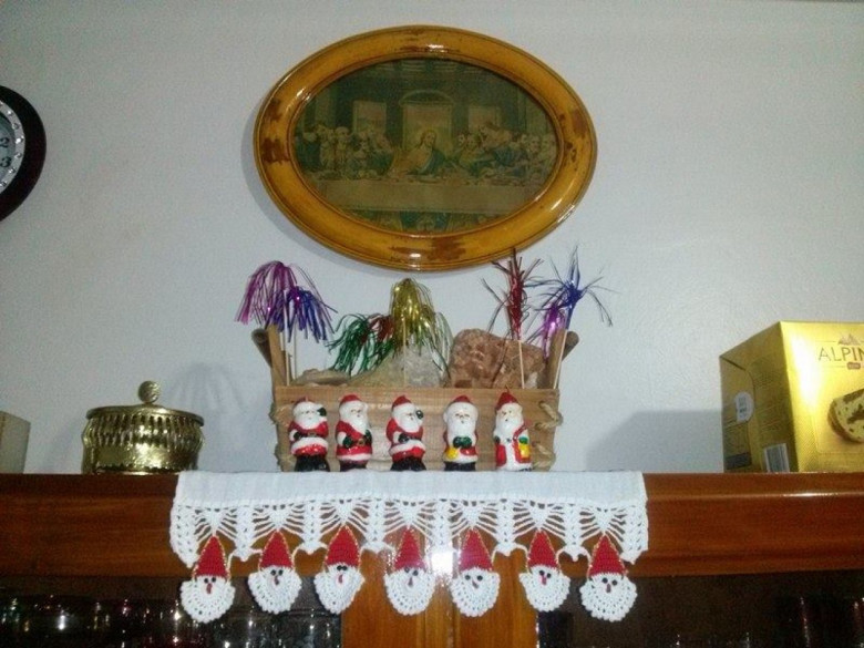 Outro detalhe de decoração na residência de Edela Ledi Heinrich. 
Acervo: idem 