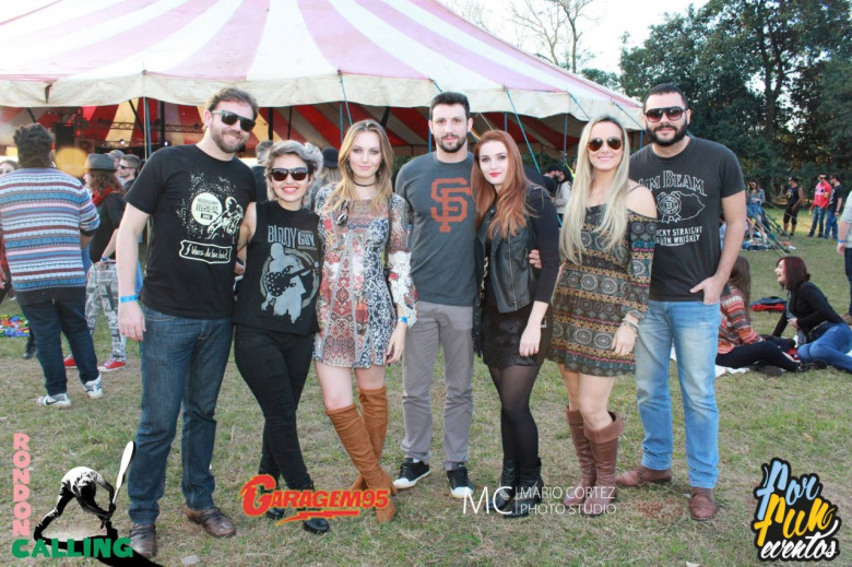 Marcos Ehrhardt, Fran Pinheiro, Daiana Gentilini, Ricardo Massambani, Franciele Sackser, Isabela Massambani e João Paulo Oliveira