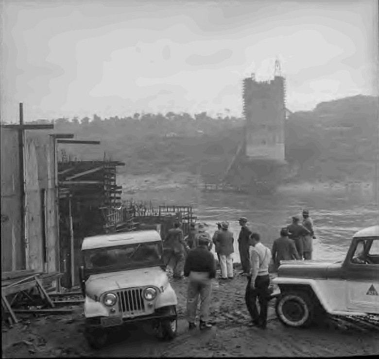 Outro momento da vistoria. 
Imagem: Acervo Wagner Dias - Foz do Iguaçu. 