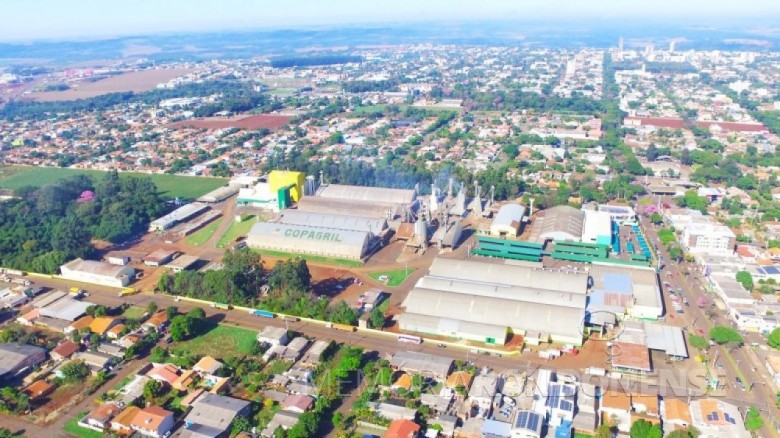 Copagril (sede central) em 2020.
Imagem: Acervo Comunicação Copagril.