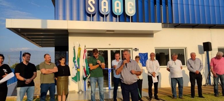 || Alocução do diretor geral do SAAE, engenheiro civil Vitor Giacobbo. 