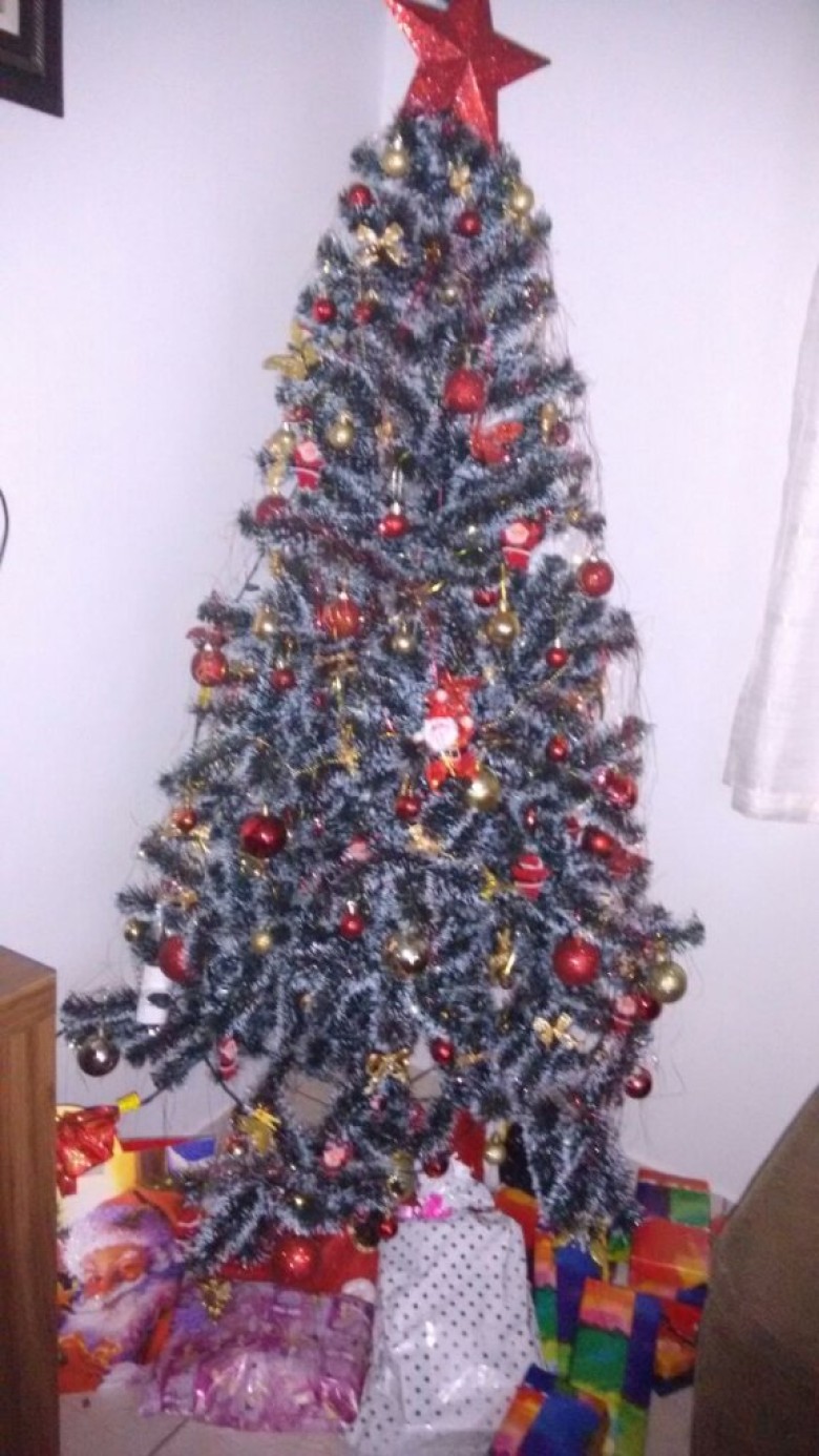 Árvore de Natal de Clarice Verônica Vorpagel. 
Imagem: Acervo pessoal 
