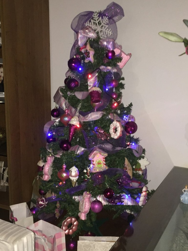 Árvore de Natal do empresário Rolf Kaefer. 
Imagem: Acervo pessoal