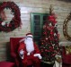 Papi Noel na casa do Papai Noel  instalada na Praça do Natal, dezembro de 2021.