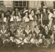 Jovens pioneiros rondonenses em baile de Carnaval do extinto Salão Wayhs, no final da década de 1950. 
Da esquerda à direita, sentados, o 5º é o jovem Orlando Miguel Sturm. 