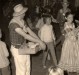 Festa junina na década de 1960, na cidade de Marechal Cândido Rondon. Local da comemoração não identificado.