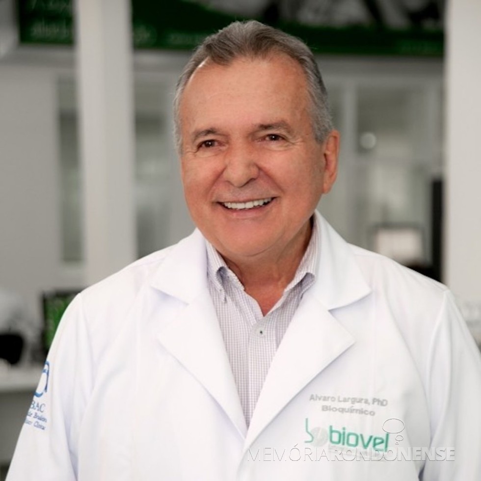 || Bioquímico cascavelense Álvaro Largura, falecido em maio de 2023.
Imagem: Acervo CNG (Cascavel) - FOTO 14 --