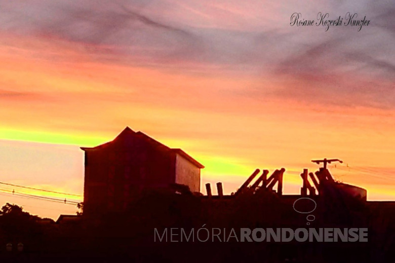 Imagem: Rosane Koserski Kunzler - Vista do Parque de Lazer Rodrolfo Rieger.