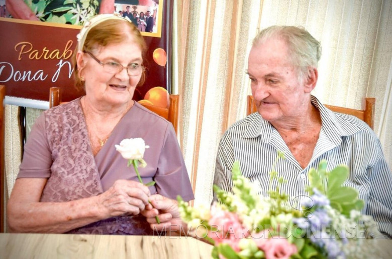 Casal Maria Becker e Adolfo Oscar Kunzler.