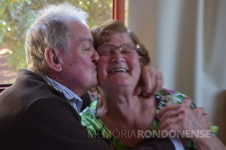 Casal pioneiro Maria Becker e Adolfo Oscar Kunzler.