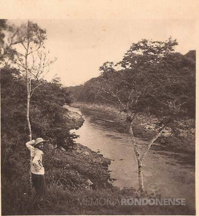 Mais um instantâneo das Cataratas  do lado argentino, em foto de 1928.
Imagem: Acervo Sérgio Alberto Sanchez.