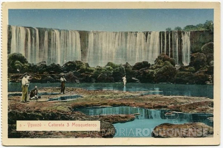 Imagem: Acervo Waldir Guglielmi Salvan - Foz do Iguaçu. 