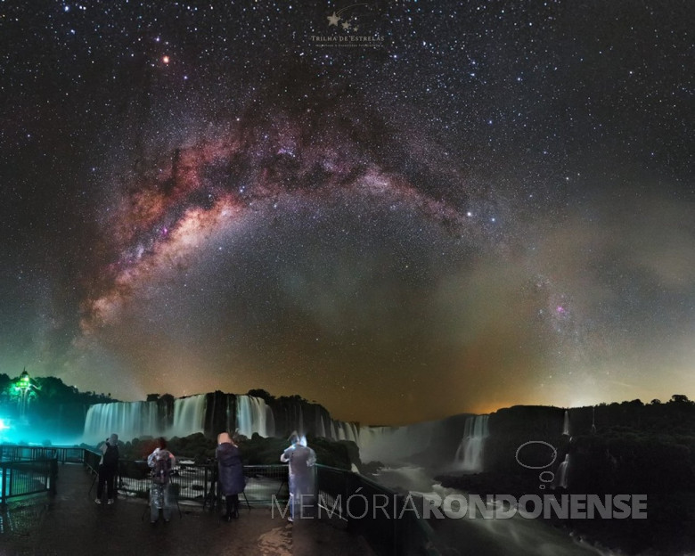 Vista noturna das Cataratas.
Crédito da imagem: Victor Lima.
