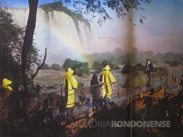Cataratas em 1976.
Acervo de Marco Antonio Amaral?Facebook.