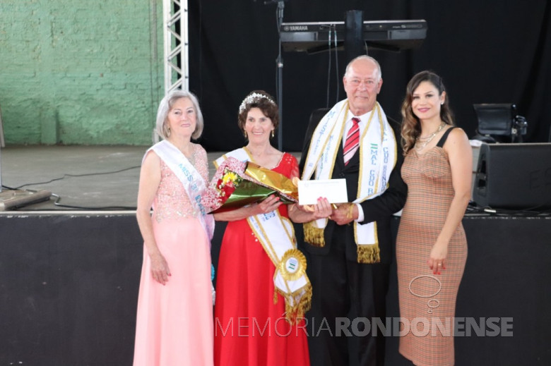 Casal Lia Sybilla e Alfredo Neumann com