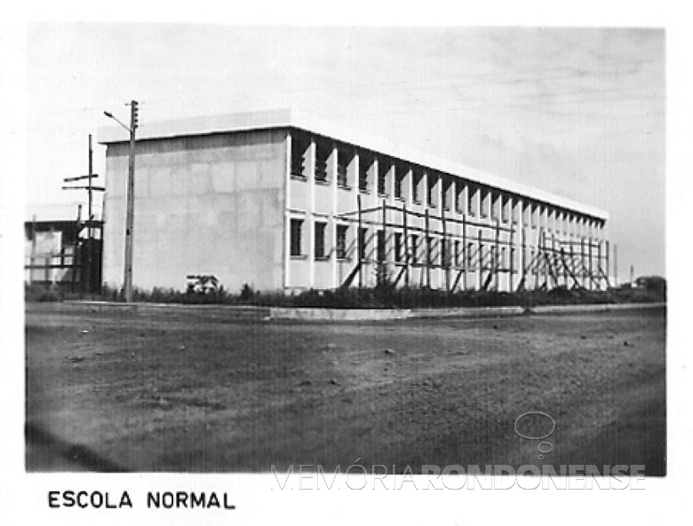 Escola Normal, 1980.
