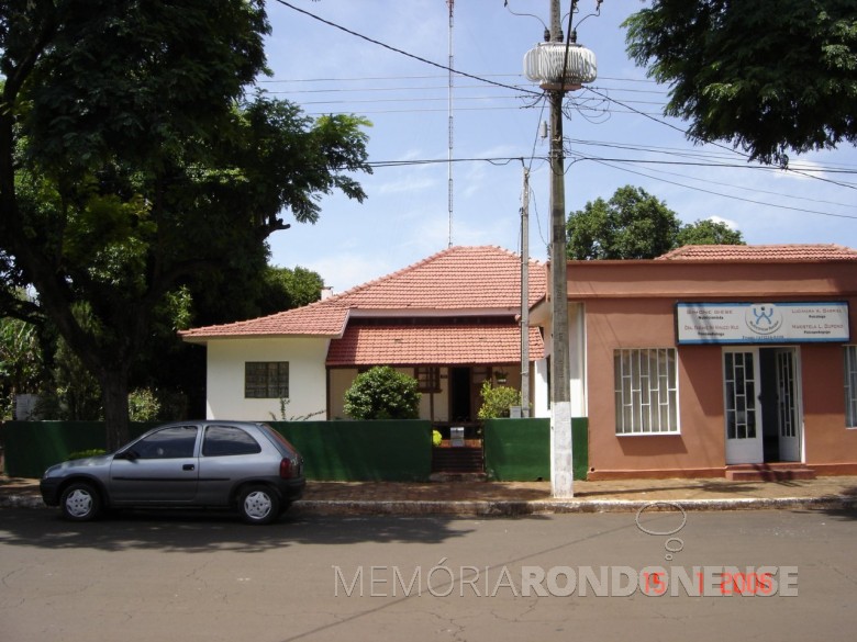 Casa do professor Waldomiro Liessem, à Rua Paraná, próxima a Matriz Católica, em 2006.