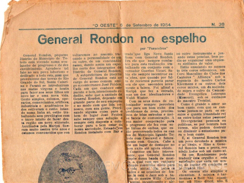 Edição do jornal 