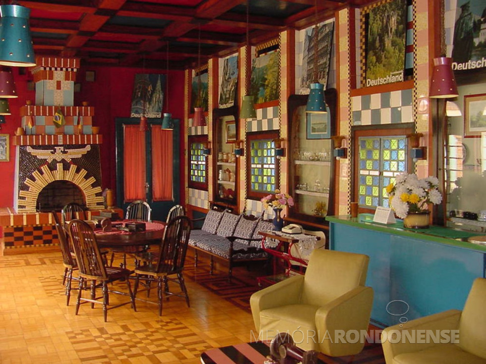 || Interior da casa Gasa.
Imagem: Acervo Projeto Memória Rondonense.
