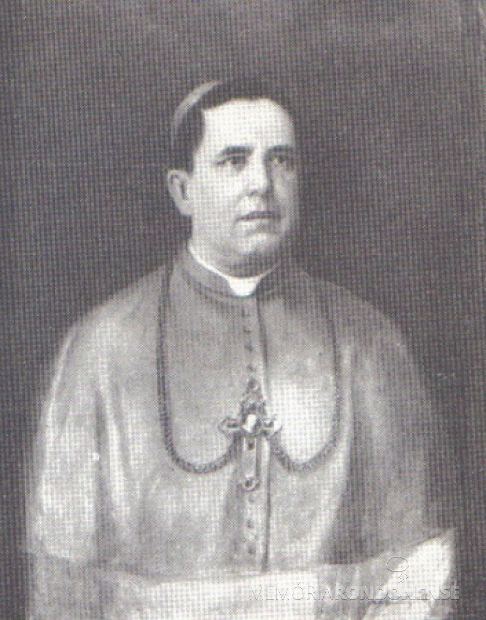 || Dom José de Camargo Barros, designado 1º bispo da diocese de Curitiba que abrangia os estados do Paraná e Santa Catarina.
Imagem: Acervo Arquidiocese de Curitiba- FOTO 5 -